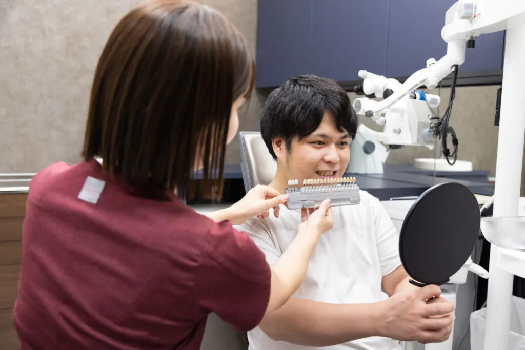 歯科医院でのホワイトニング